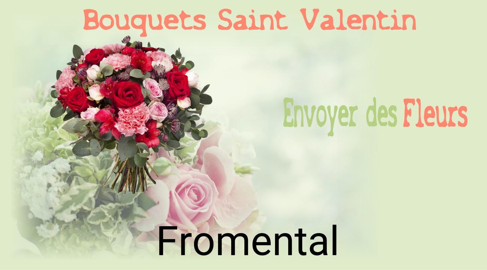 Roses de Saint-Valentin livrées à Fromental